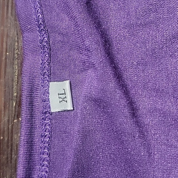 Dark Purple Good Vibes Lounge Dress - Picture 3 of 4